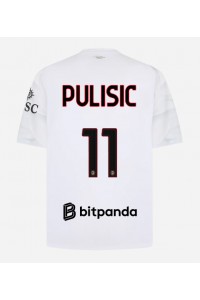 AC Milan Christian Pulisic #11 Jalkapallovaatteet Vieraspaita 2026-27 Lyhythihainen